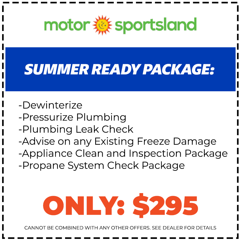 RV Service and Parts Coupons in Utah Motor Sportsland