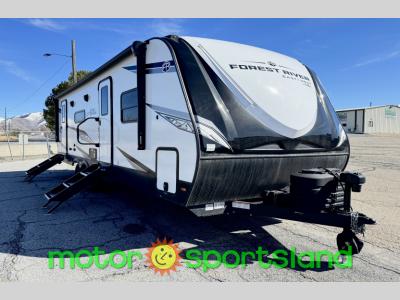Front angle view of 2025 Alta 2475KBH bunkhouse travel trailer