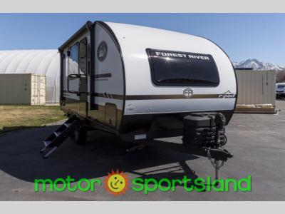 Front curbside view of the 2025 R-Pod RP-197 travel trailer