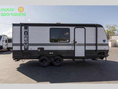 Door Side Profile of the 2025 Keystone RV Hideout 230MBBH travel trailer
