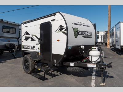 Front Exterior of the 2025 Forest River Viking ROK 8000ROK travel trailer
