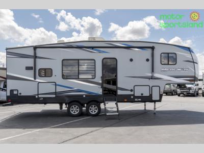 Full curbside angle showing awning, and entry door