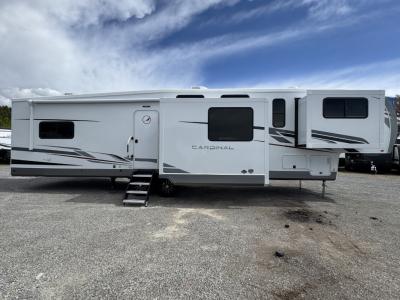 Door Side Profile of the 2025 Forest River RV Cardinal 35FL fifth wheel