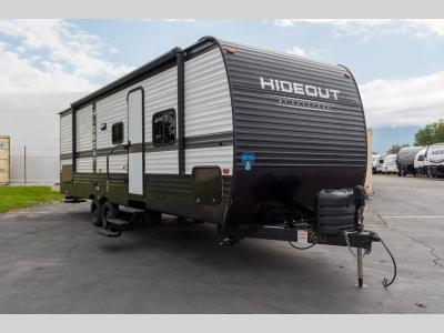 Front passenger view of the 2025 Keystone Hideout Sport 269DB for sale at Motor Sportsland