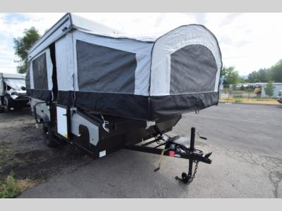 Front angle of the 2022 Viking LS Series 2308LS pop-up camper for sale at Motor Sportsland