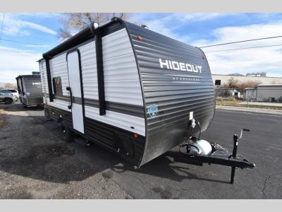 Front 3/4 view of 2024 Keystone Hideout Sport 178RB travel trailer for sale
