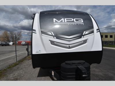 Full front view with LED accent lighting and diamond plate