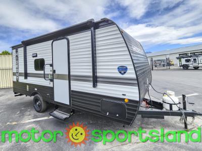 Front passenger side view of 2024 Hideout Sport 175BH travel trailer for sale