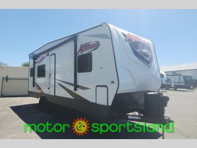 Passenger-side front angle of the 2025 Eclipse Attitude Pro Series T26HKG for sale at Motor Sportsland
