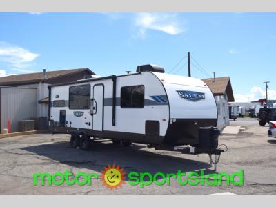 Front passenger view of 2024 Salem 24VIEW travel trailer for sale