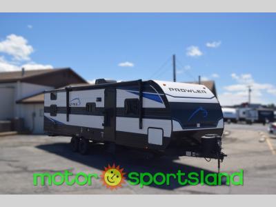 Front passenger side view of 2024 Prowler Lynx 302BHX travel trailer for sale
