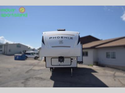 Front cap of Phoenix Lite 235RK showing aerodynamic contour and logo