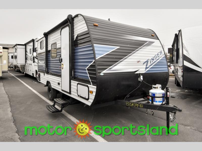 New 2025 CrossRoads RV Zinger Lite 18QB Travel Trailer at Motor