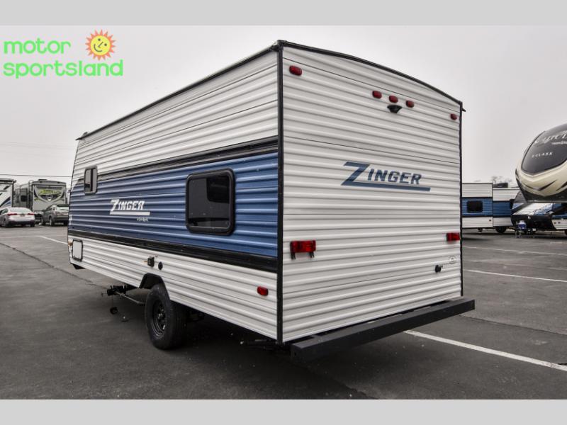 New 2025 CrossRoads RV Zinger Lite 18QB Travel Trailer at Motor