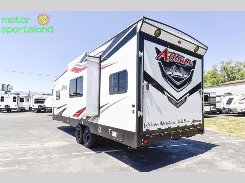 New 2025 Eclipse Attitude Pro Series T27SAG Toy Hauler Travel Trailer ...