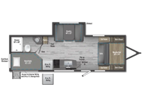 Winnebago M-SERIES 2326 Floorplan Image