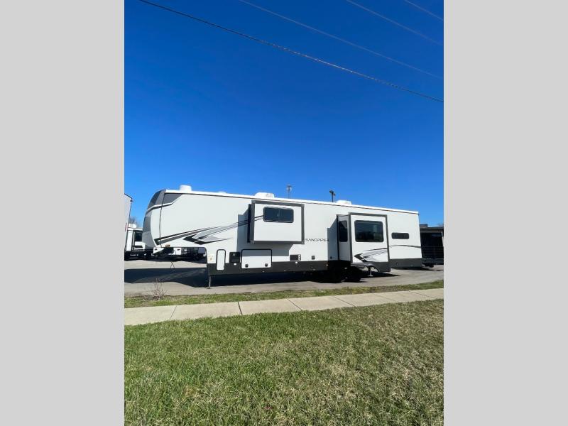 New 2024 Forest River RV Sandpiper 3800RK Fifth Wheel at Patriot RV LLC