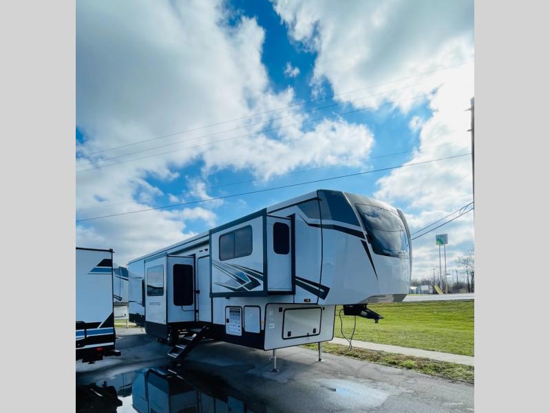 New 2024 Forest River RV Sandpiper 3990FL Fifth Wheel at Patriot RV LLC