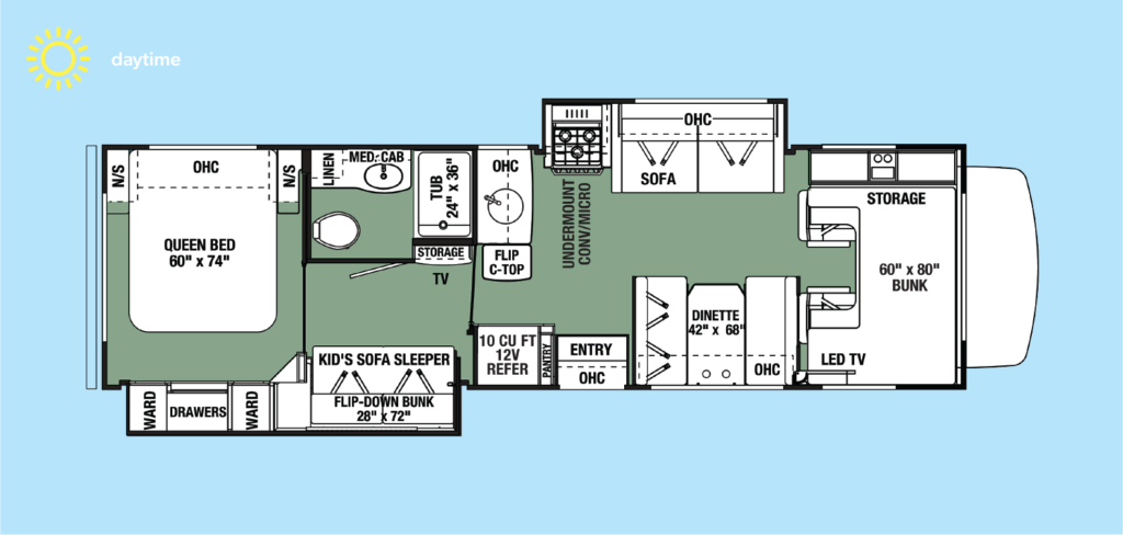 Daytime Layout