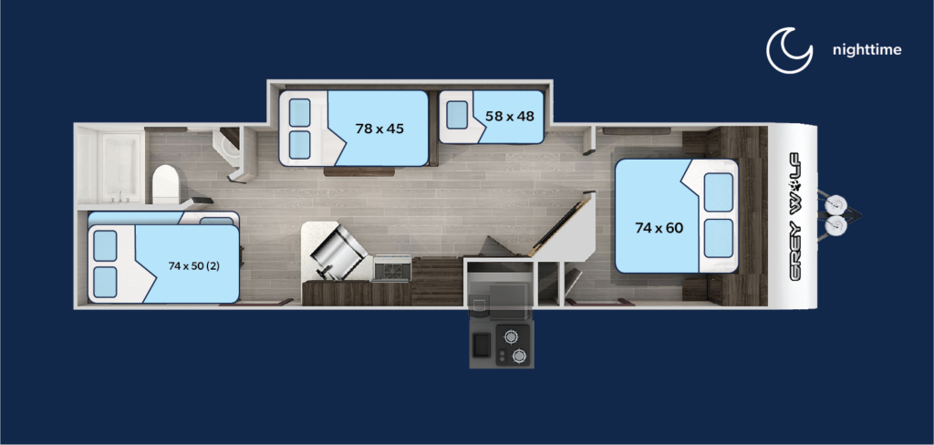 Nighttime Layout