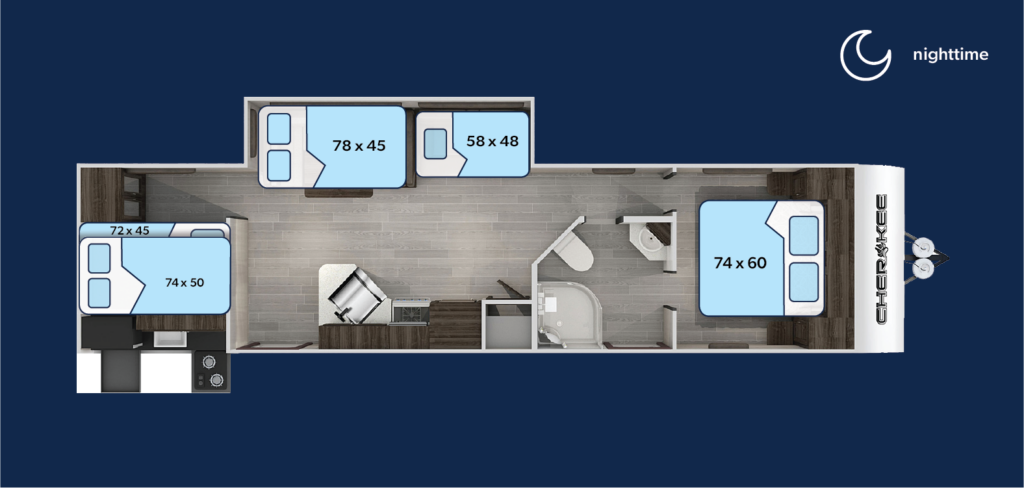 Nighttime Layout