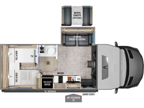 Lineage Series M 25TK Floorplan