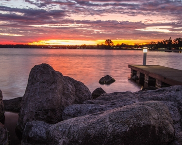 Traverse City, Michigan sunset