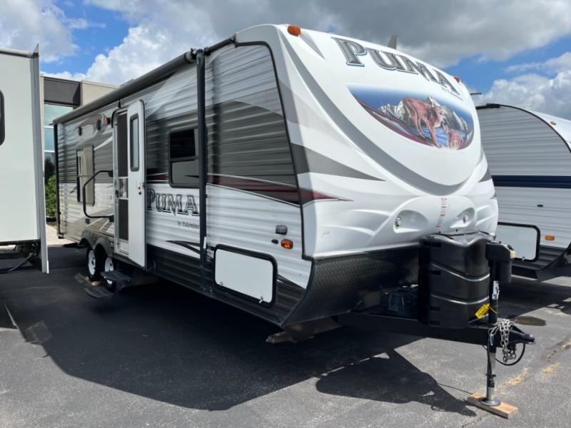 Used 2015 Palomino Puma 23FB Travel Trailer at Nature Me RV Traverse City MI 18659