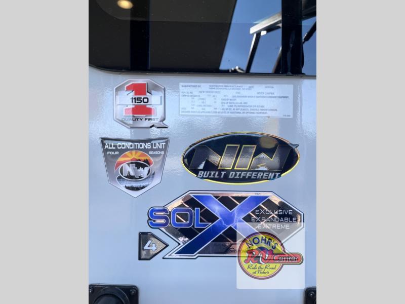 New 2025 Northwood Arctic Fox Camper 1150 Dry Bath Truck Camper at