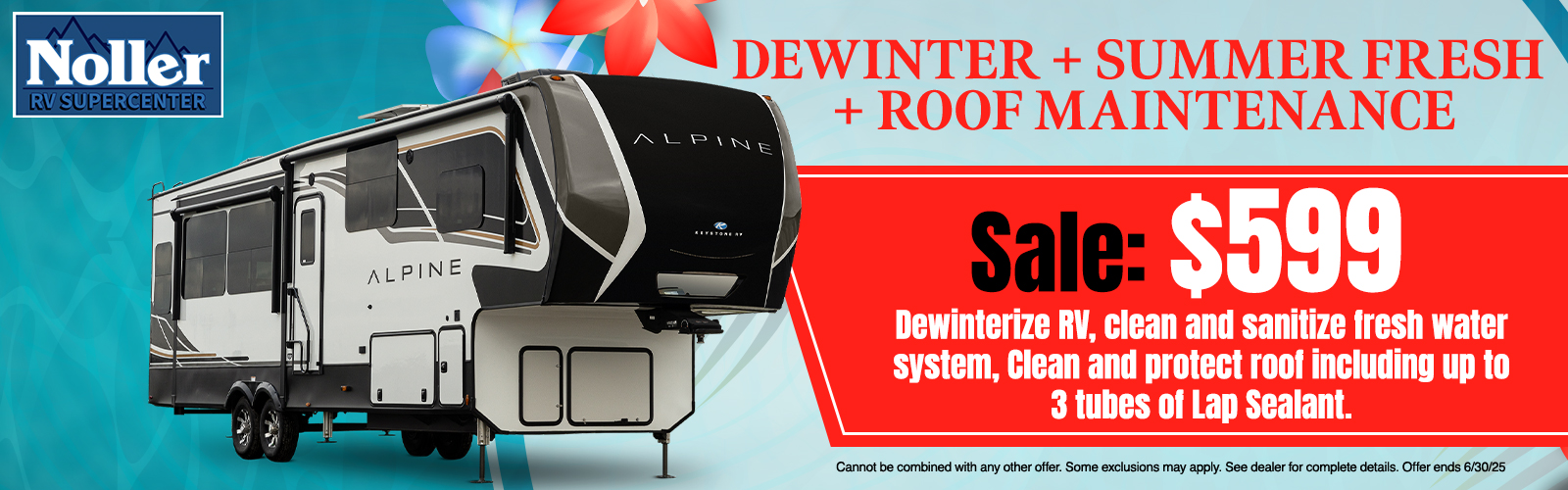Dewinter + Spring Fresh + Roof Maintenance