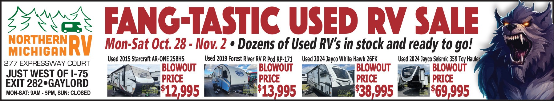 RV Sale