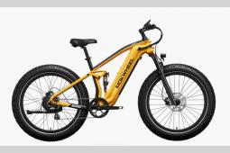 New 2025 MOKWHEEL Obsidian Dual Suspension- Yellow Photo