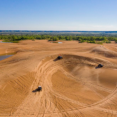 Little Sahara Sand Dunes Off-Road Park and Camping in Waynoka, OK