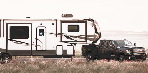 Truck Towing RV