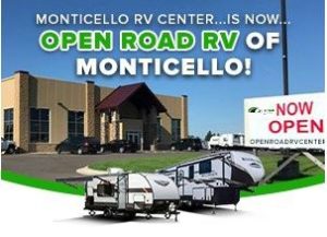 Monticello RV Center is now Open Road RV Center