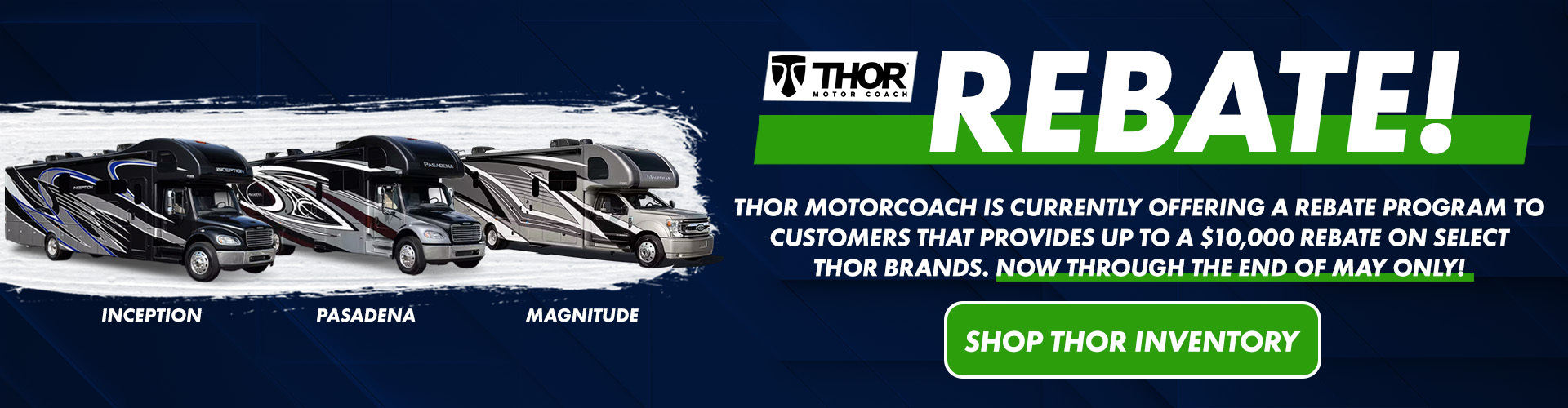 Thor Motorcoach Rebate