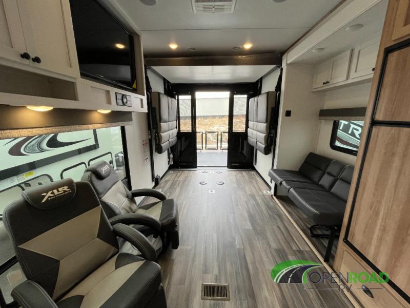 New 2024 Forest River RV XLR Nitro 28DK5 Toy Hauler Fifth Wheel at