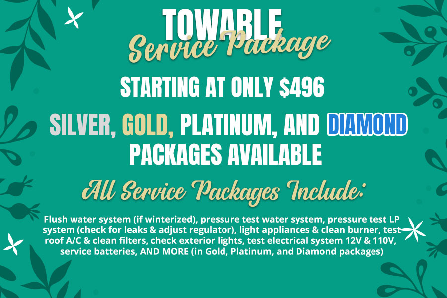 Open Roads Complete RV Service Packages