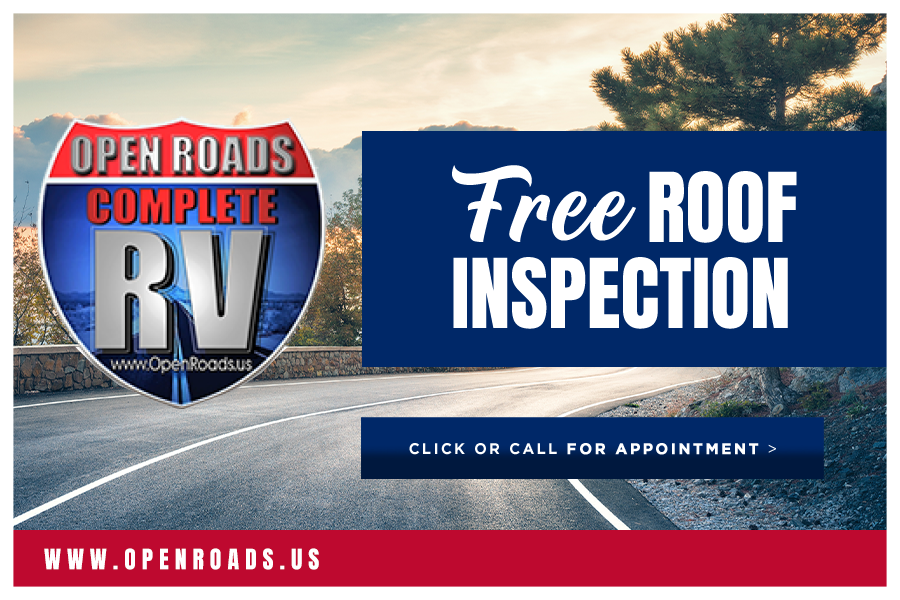 Open Roads Complete RV Service Roof Inspection