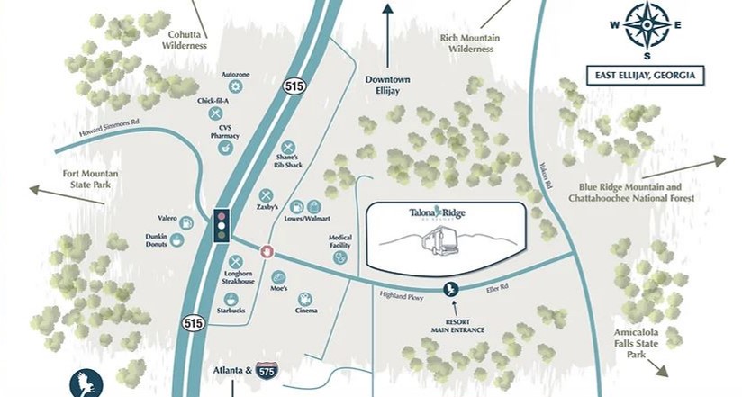 Talona Ridge Directions