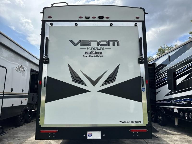 New 2024 KZ Venom V-Series V3916TK Toy Hauler Fifth Wheel at