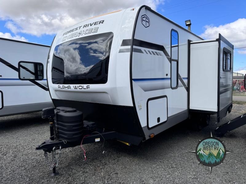 New 2025 Forest River RV Cherokee Alpha Wolf 17MKE Travel Trailer at ...