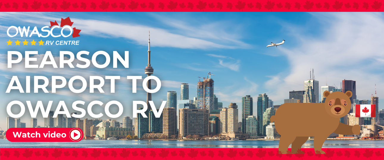 Pearson Airport to Owasco RV Web Banner