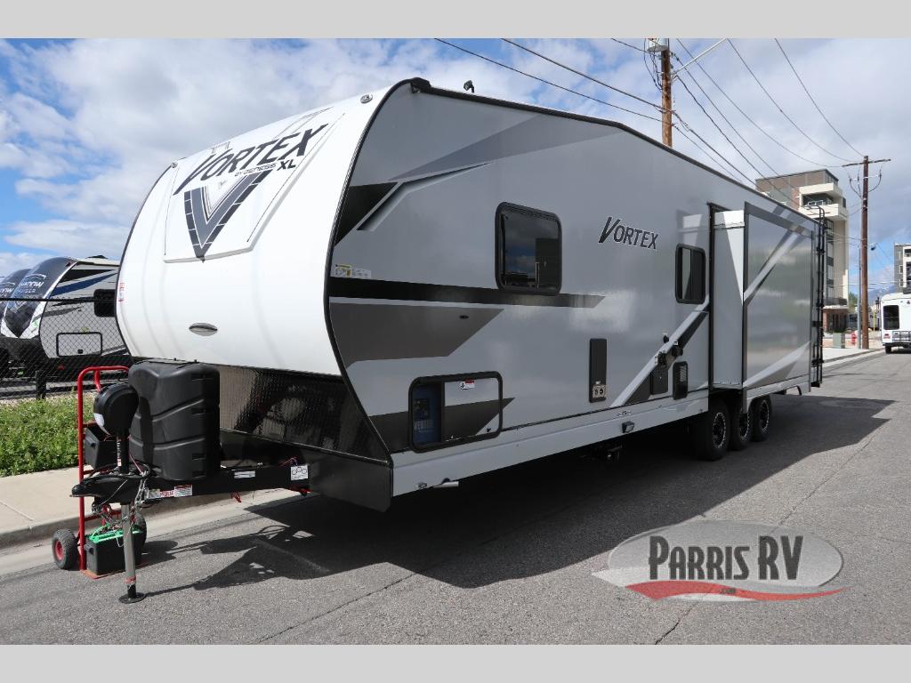 New 2025 Genesis Supreme Vortex V3215FSXL Toy Hauler Travel