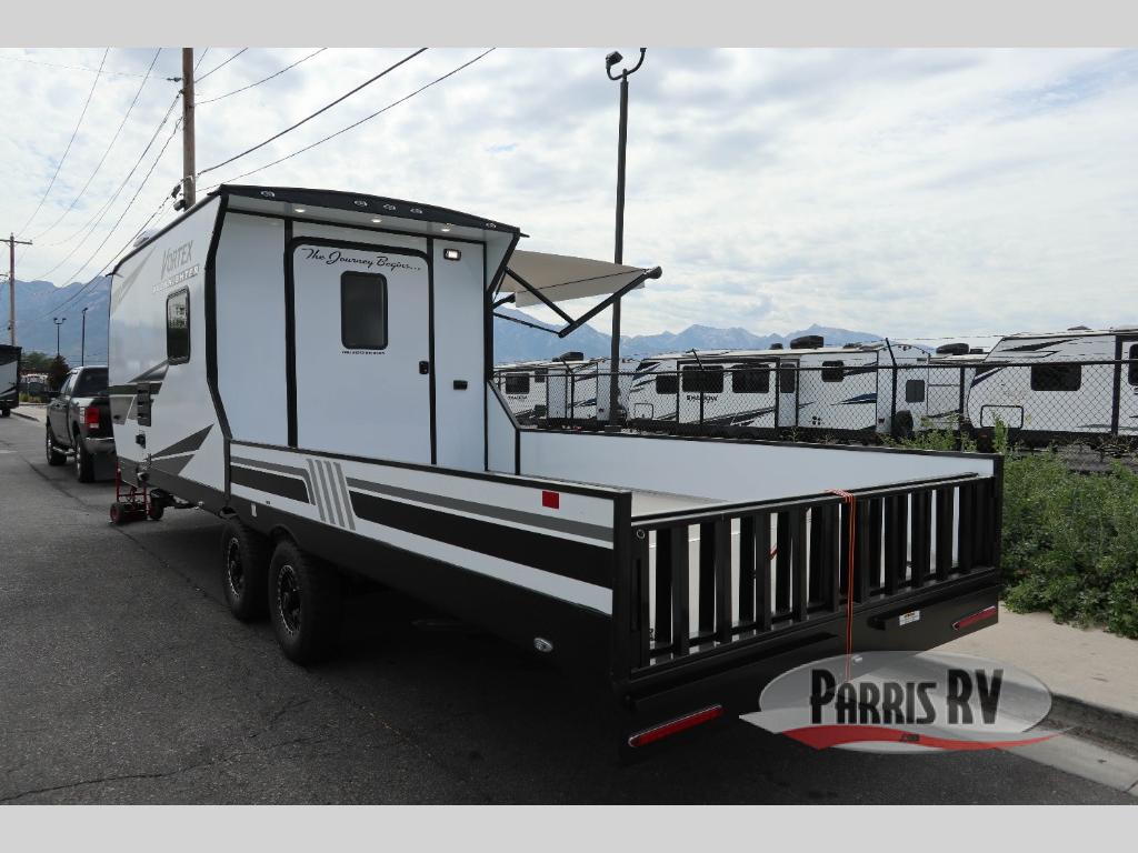 New 2025 Genesis Supreme Vortex Overnighter 12-14.6 FK Toy Hauler