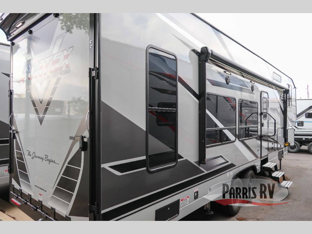 New 2026 Genesis Supreme Vortex 3016IKS Toy Hauler Fifth Wheel at