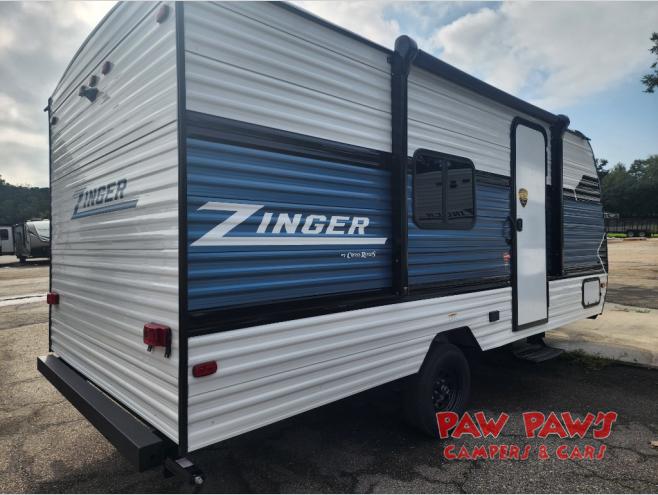 New 2025 CrossRoads RV Zinger Lite ZR18RB Travel Trailer at