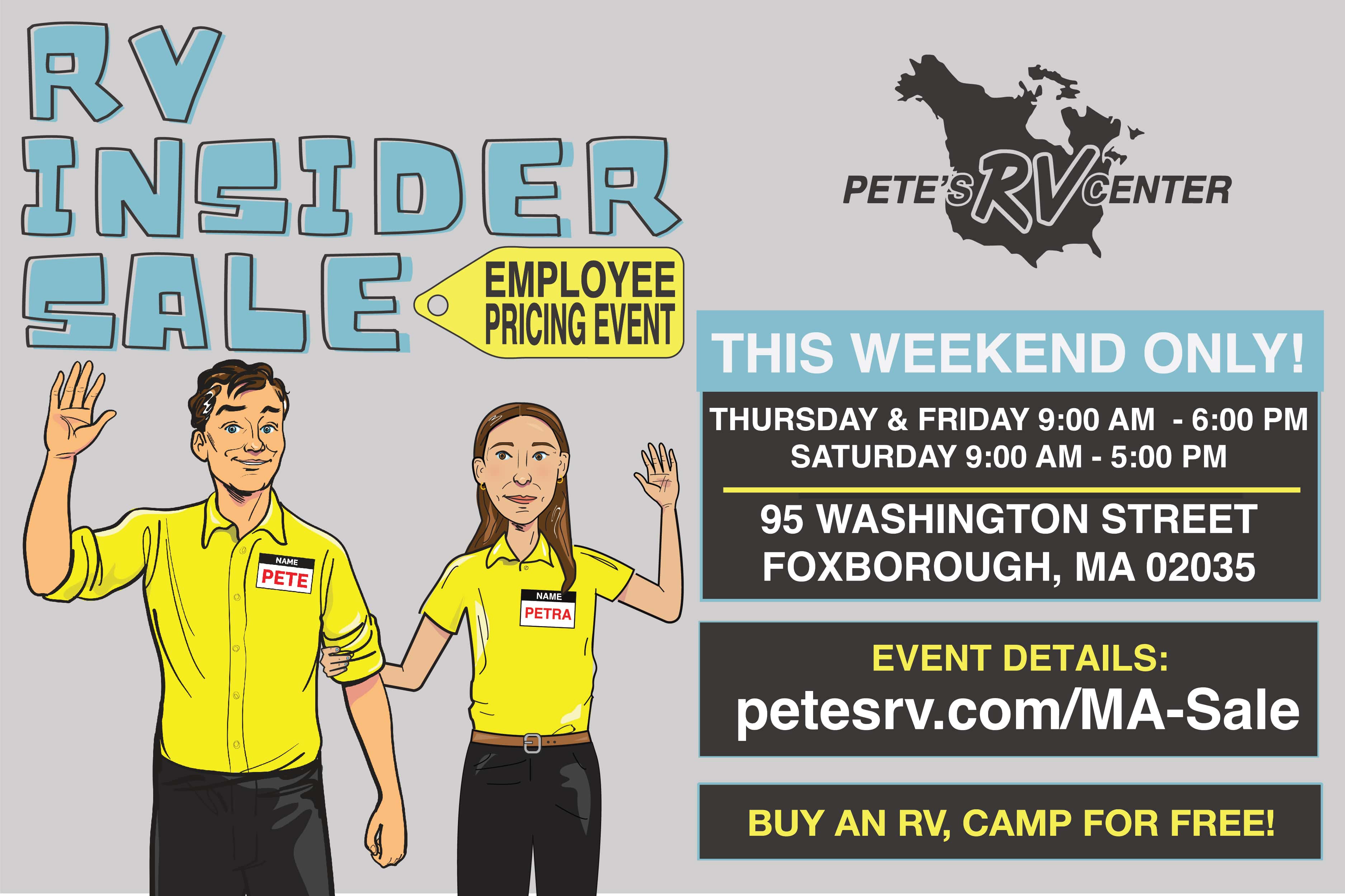 RV Insider Sale