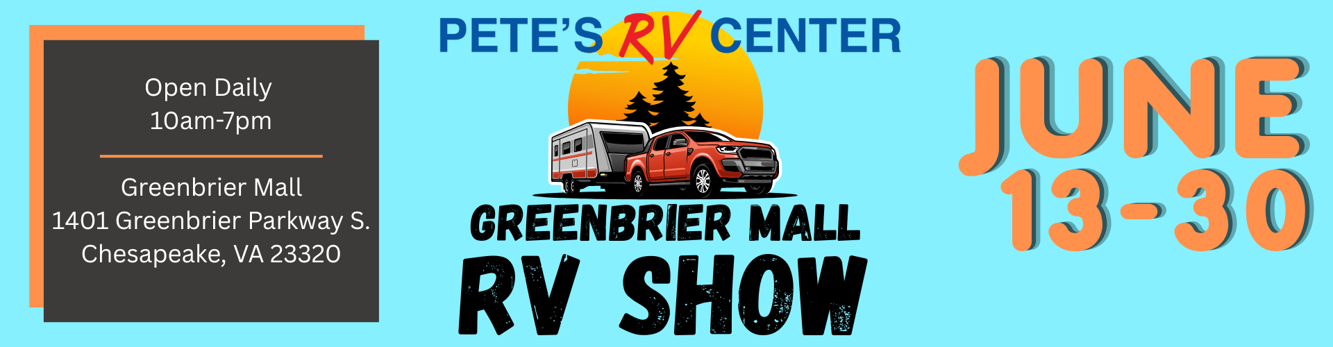 Greenbrier Mall RV Show