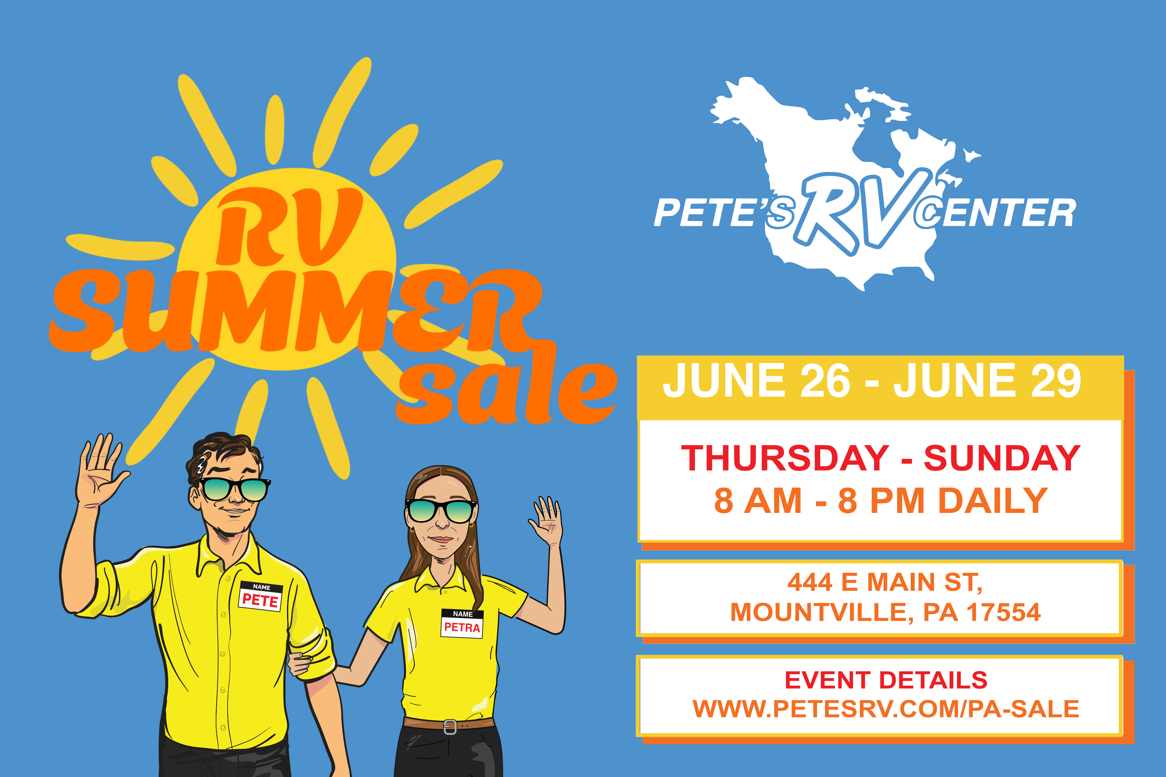 PA Summer RV Sale